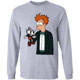 T-Shirts Sport Grey / YS Cup 101 Youth Long Sleeve T-Shirt