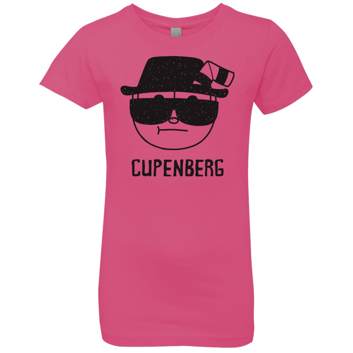 T-Shirts Hot Pink / YXS Cupenberg Girls Premium T-Shirt