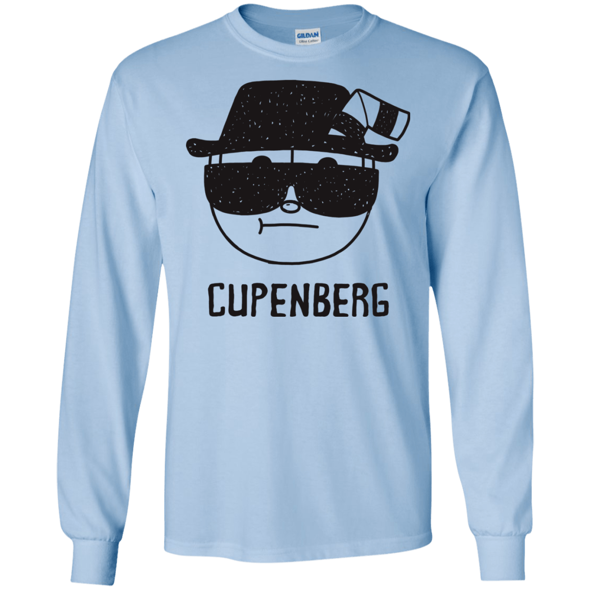 T-Shirts Light Blue / S Cupenberg Men's Long Sleeve T-Shirt