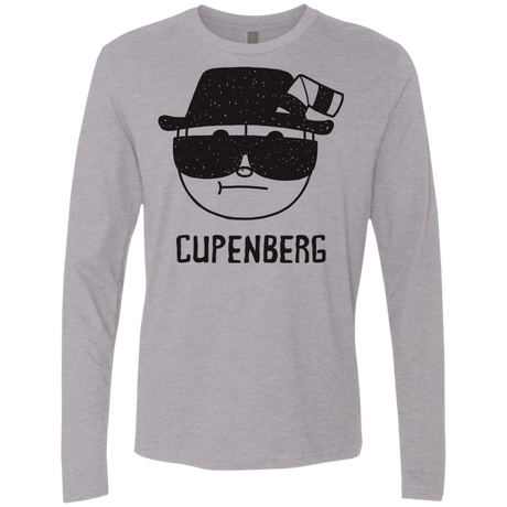 T-Shirts Heather Grey / S Cupenberg Men's Premium Long Sleeve