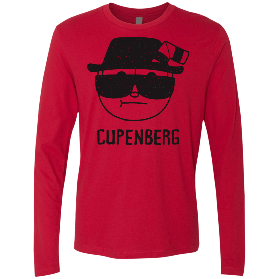 T-Shirts Red / S Cupenberg Men's Premium Long Sleeve