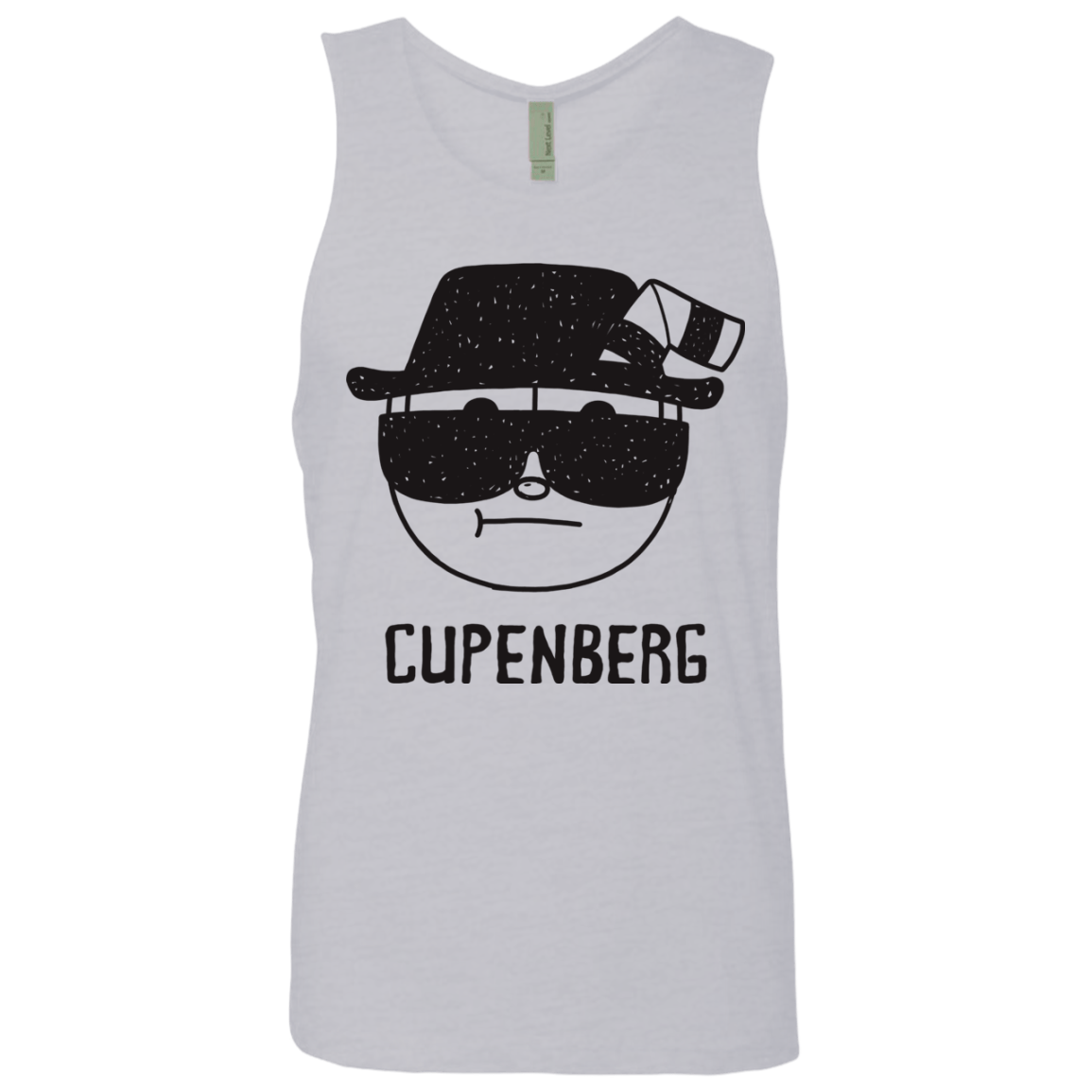 T-Shirts Heather Grey / S Cupenberg Men's Premium Tank Top