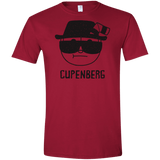 T-Shirts Cardinal Red / S Cupenberg Men's Semi-Fitted Softstyle