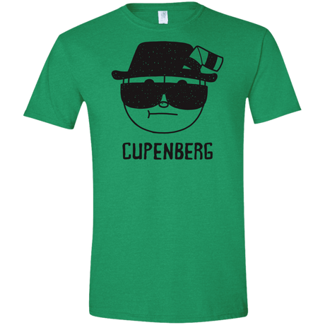 T-Shirts Heather Irish Green / S Cupenberg Men's Semi-Fitted Softstyle