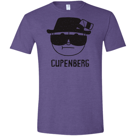 T-Shirts Heather Purple / S Cupenberg Men's Semi-Fitted Softstyle