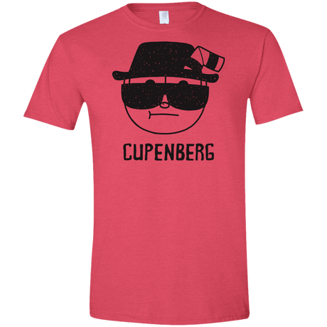 T-Shirts Heather Red / S Cupenberg Men's Semi-Fitted Softstyle