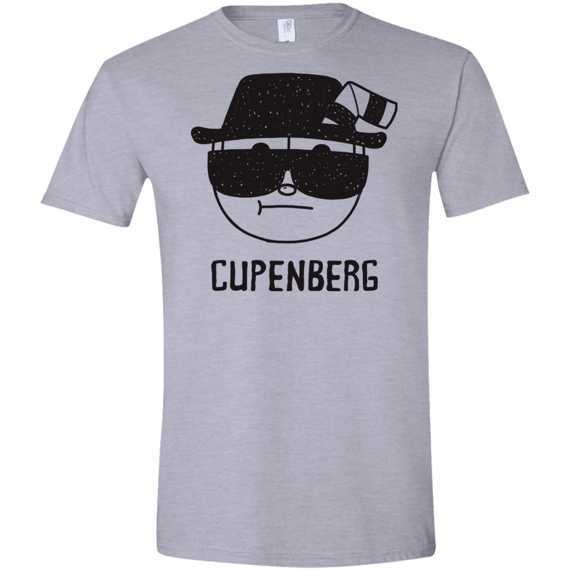 T-Shirts Sport Grey / X-Small Cupenberg Men's Semi-Fitted Softstyle