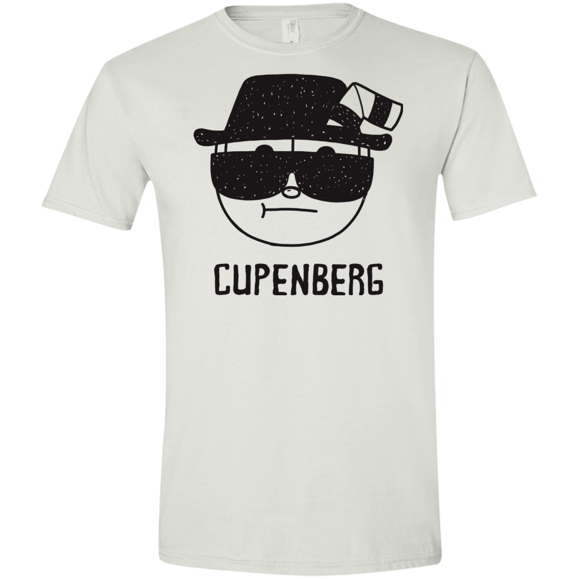 T-Shirts White / X-Small Cupenberg Men's Semi-Fitted Softstyle