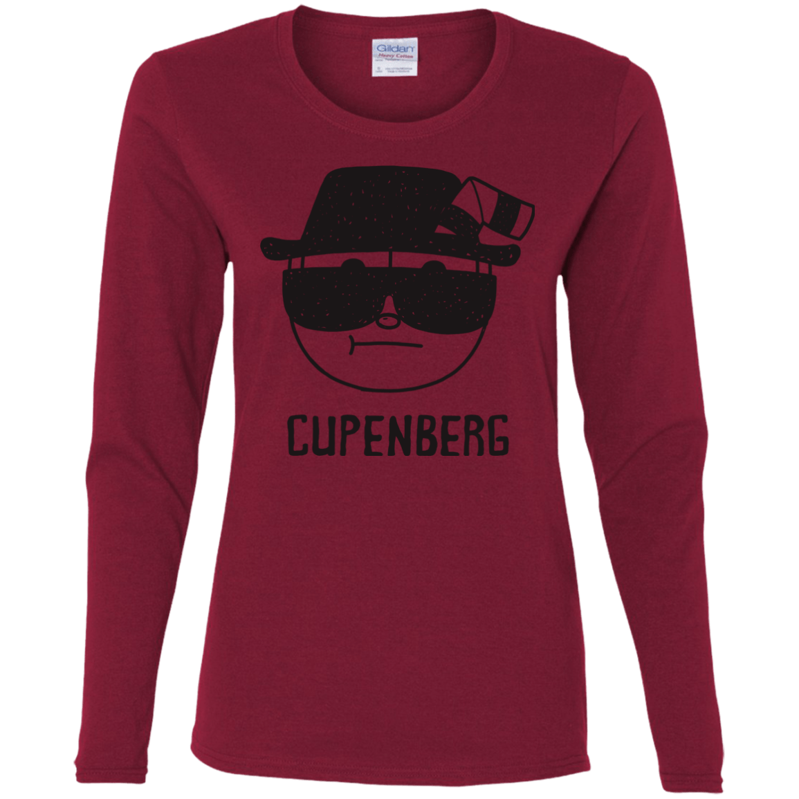 T-Shirts Cardinal / S Cupenberg Women's Long Sleeve T-Shirt