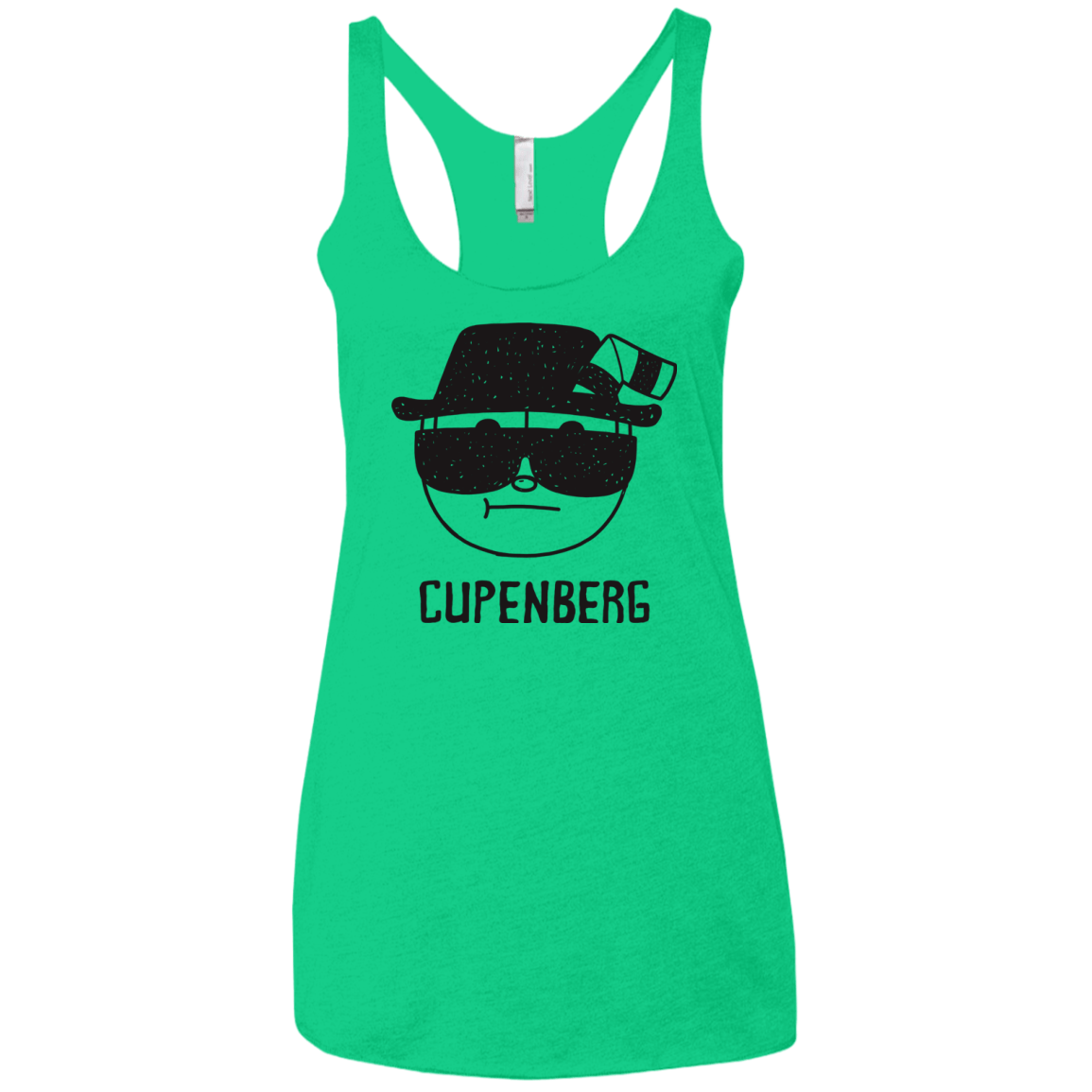 T-Shirts Envy / X-Small Cupenberg Women's Triblend Racerback Tank
