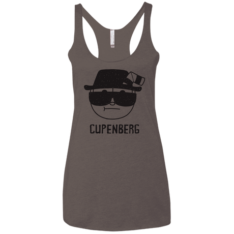T-Shirts Macchiato / X-Small Cupenberg Women's Triblend Racerback Tank