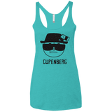 T-Shirts Tahiti Blue / X-Small Cupenberg Women's Triblend Racerback Tank