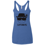 T-Shirts Vintage Royal / X-Small Cupenberg Women's Triblend Racerback Tank