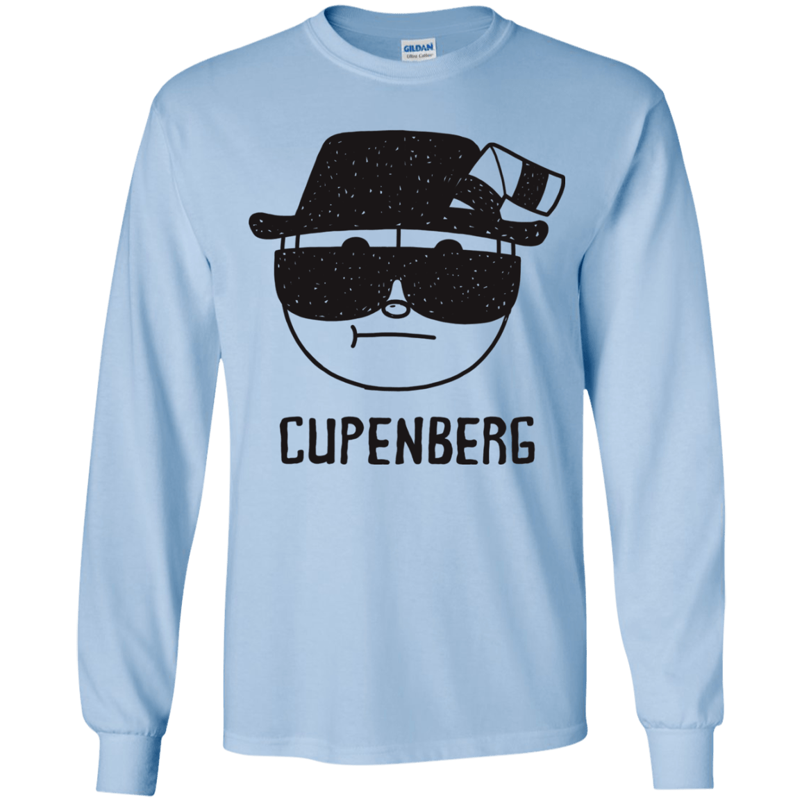 T-Shirts Light Blue / YS Cupenberg Youth Long Sleeve T-Shirt