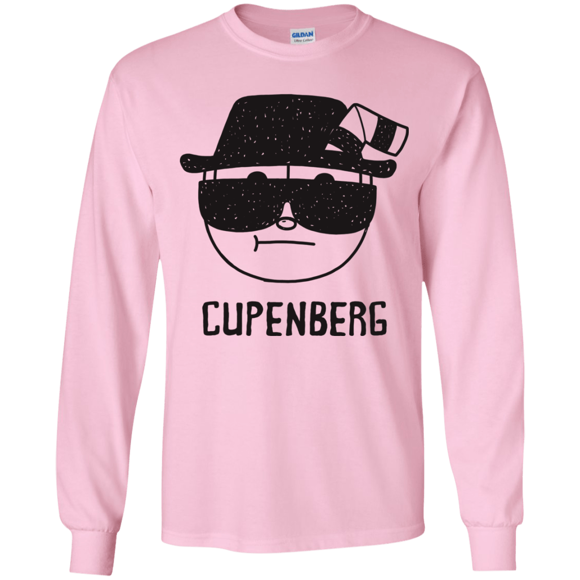 T-Shirts Light Pink / YS Cupenberg Youth Long Sleeve T-Shirt