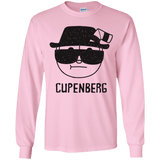 T-Shirts Light Pink / YS Cupenberg Youth Long Sleeve T-Shirt