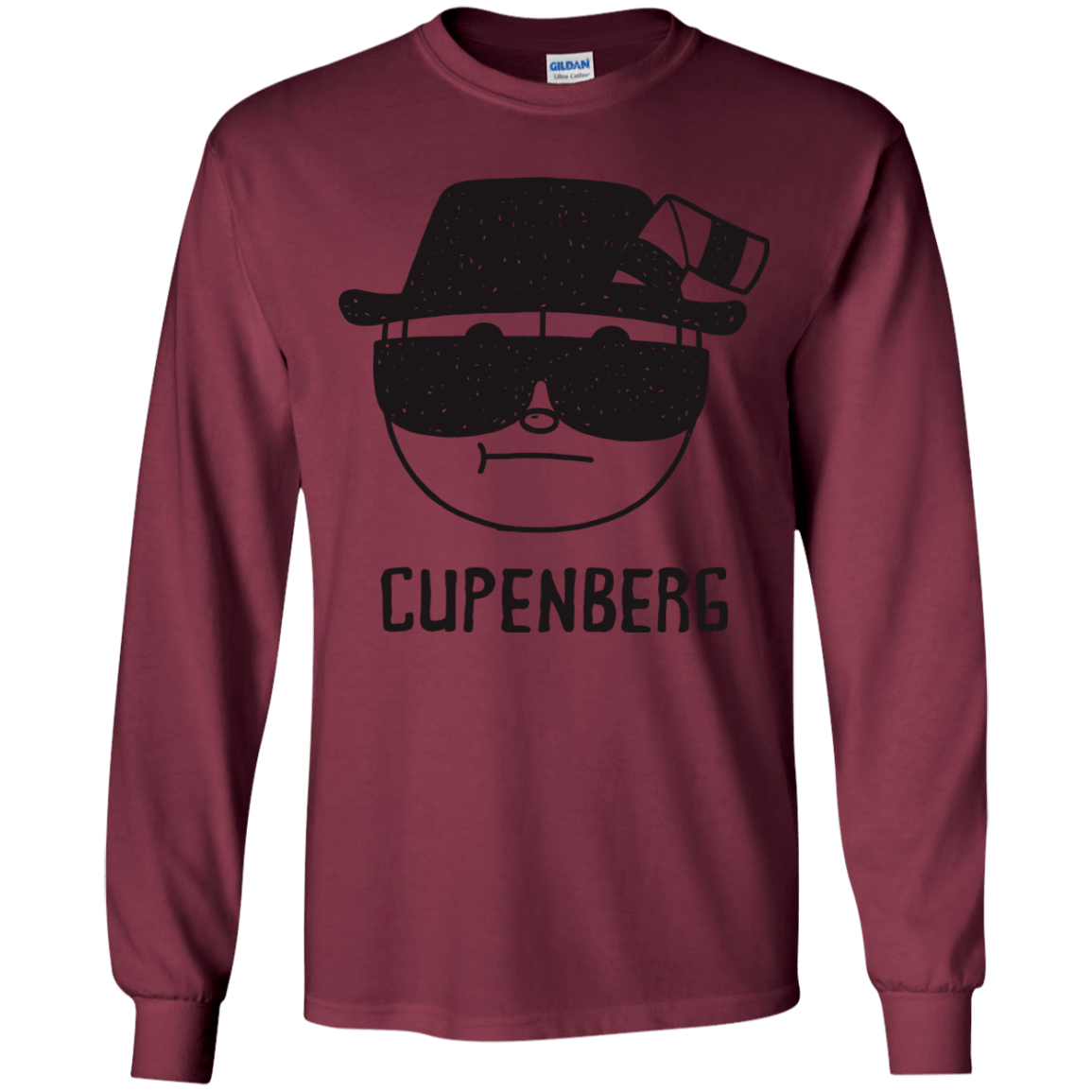 T-Shirts Maroon / YS Cupenberg Youth Long Sleeve T-Shirt