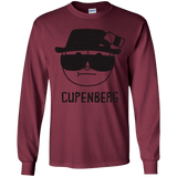 T-Shirts Maroon / YS Cupenberg Youth Long Sleeve T-Shirt