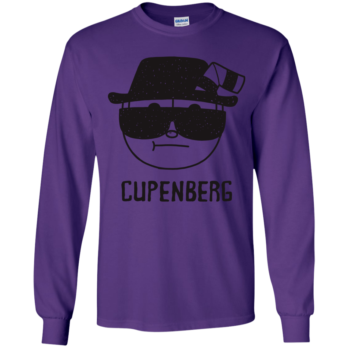 T-Shirts Purple / YS Cupenberg Youth Long Sleeve T-Shirt