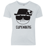 T-Shirts Heather White / YXS Cupenberg Youth Triblend T-Shirt