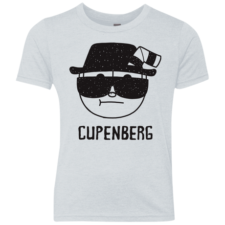T-Shirts Heather White / YXS Cupenberg Youth Triblend T-Shirt