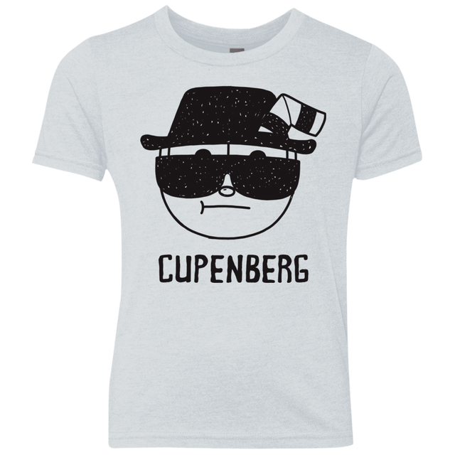 T-Shirts Heather White / YXS Cupenberg Youth Triblend T-Shirt