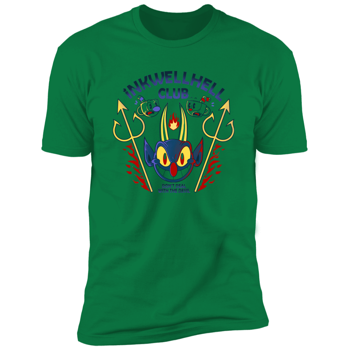 T-Shirts Kelly Green / S Cuphell Men's Premium T-Shirt