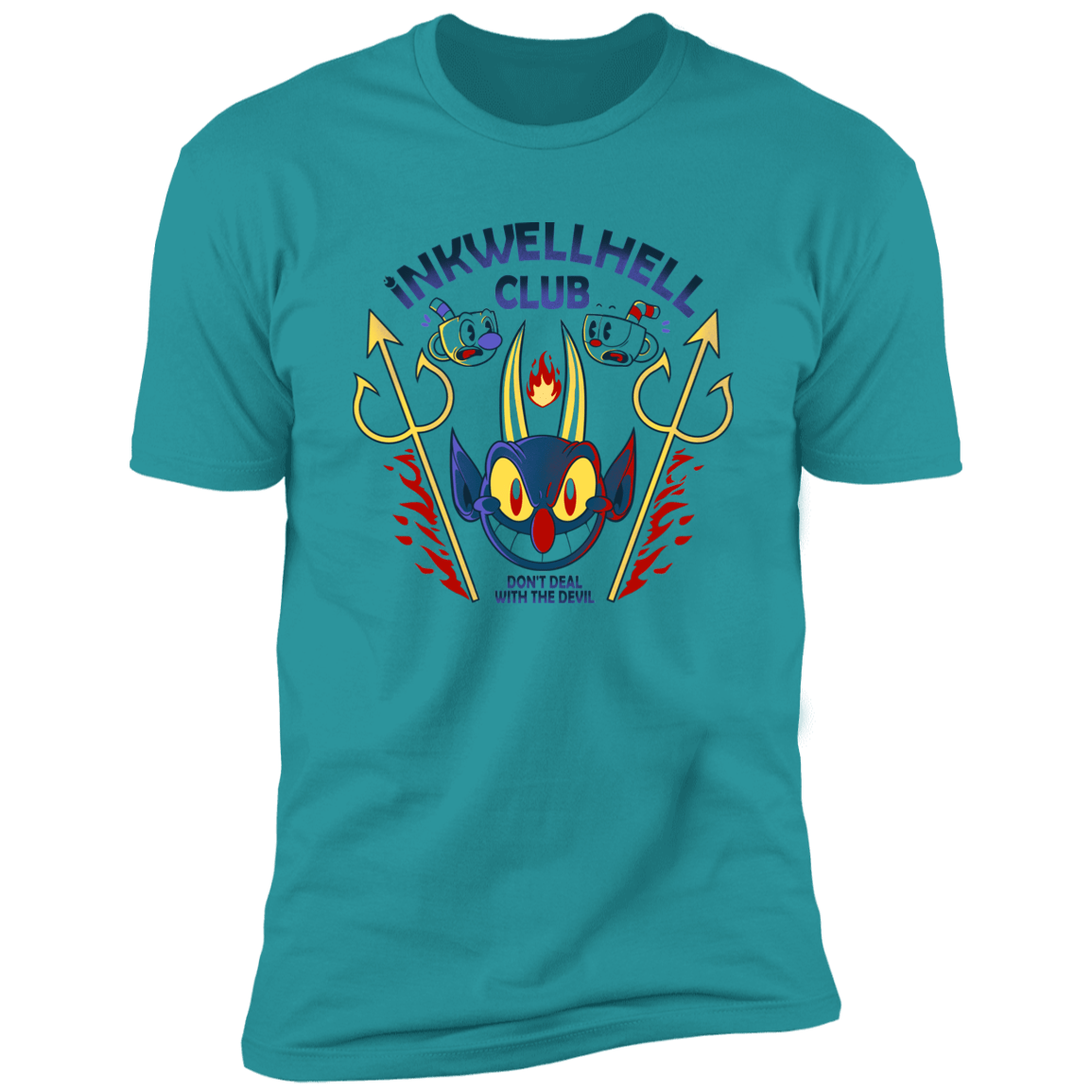 T-Shirts Tahiti Blue / S Cuphell Men's Premium T-Shirt