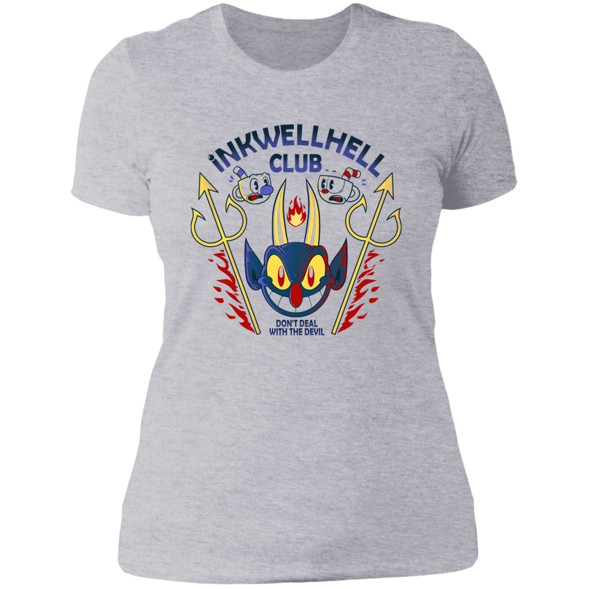 T-Shirts Heather Grey / S Cuphell Women's Premium T-Shirt