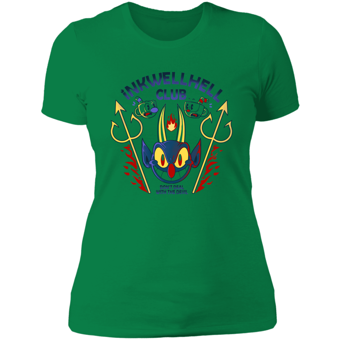 T-Shirts Kelly Green / S Cuphell Women's Premium T-Shirt