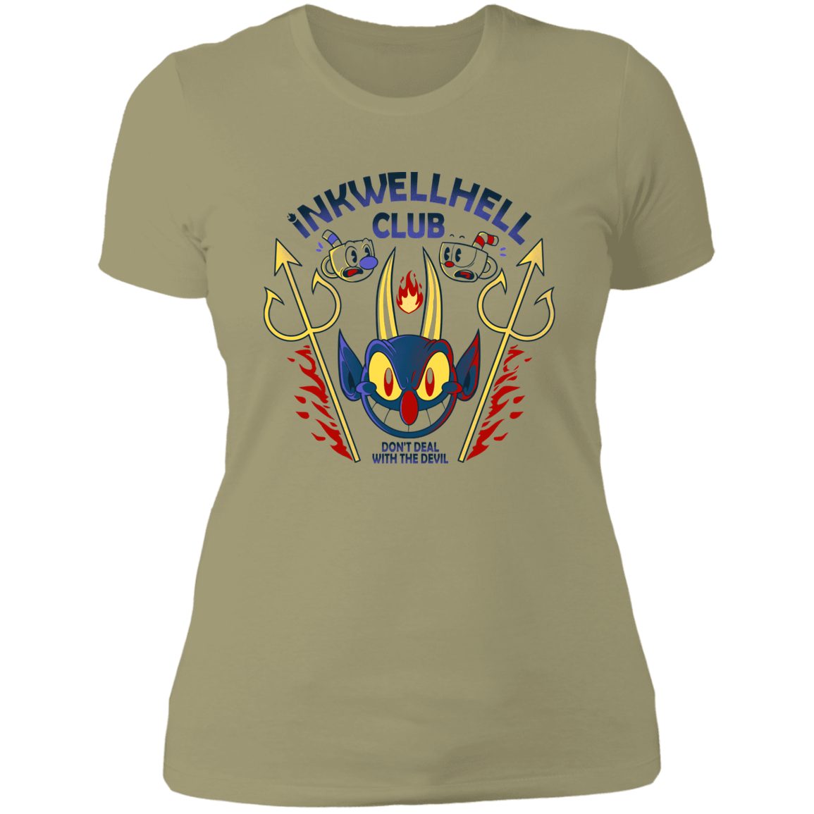 T-Shirts Light Olive / S Cuphell Women's Premium T-Shirt