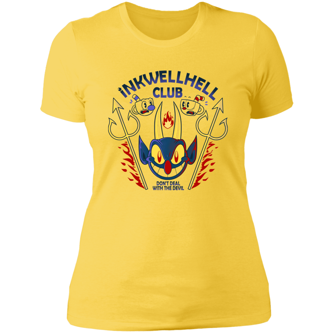 T-Shirts Vibrant Yellow / S Cuphell Women's Premium T-Shirt
