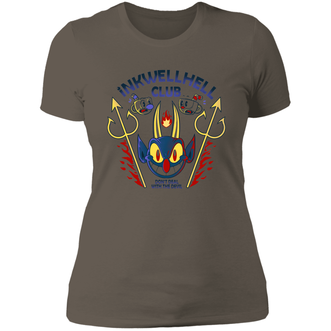 T-Shirts Warm Grey / S Cuphell Women's Premium T-Shirt