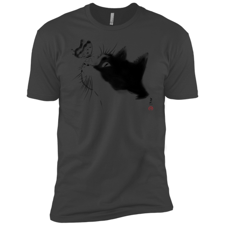 T-Shirts Heavy Metal / YXS Curious Cat Boys Premium T-Shirt