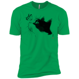 T-Shirts Kelly Green / YXS Curious Cat Boys Premium T-Shirt