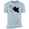 T-Shirts Light Blue / YXS Curious Cat Boys Premium T-Shirt
