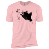 T-Shirts Light Pink / YXS Curious Cat Boys Premium T-Shirt