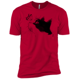 T-Shirts Red / YXS Curious Cat Boys Premium T-Shirt