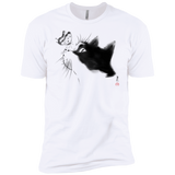T-Shirts White / YXS Curious Cat Boys Premium T-Shirt