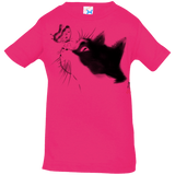 T-Shirts Hot Pink / 6 Months Curious Cat Infant Premium T-Shirt