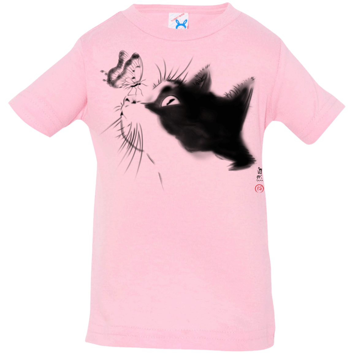 T-Shirts Pink / 6 Months Curious Cat Infant Premium T-Shirt