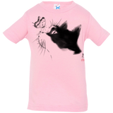 T-Shirts Pink / 6 Months Curious Cat Infant Premium T-Shirt