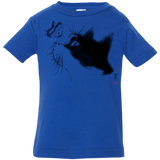 T-Shirts Royal / 6 Months Curious Cat Infant Premium T-Shirt