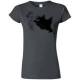 T-Shirts Charcoal / S Curious Cat Junior Slimmer-Fit T-Shirt