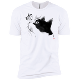 T-Shirts White / X-Small Curious Cat Men's Premium T-Shirt