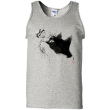 T-Shirts Ash / S Curious Cat Men's Tank Top