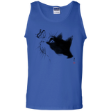 T-Shirts Royal / S Curious Cat Men's Tank Top
