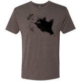 T-Shirts Macchiato / S Curious Cat Men's Triblend T-Shirt
