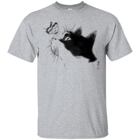 T-Shirts Sport Grey / S Curious Cat T-Shirt