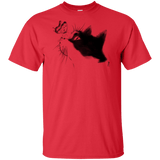 T-Shirts Red / XLT Curious Cat Tall T-Shirt